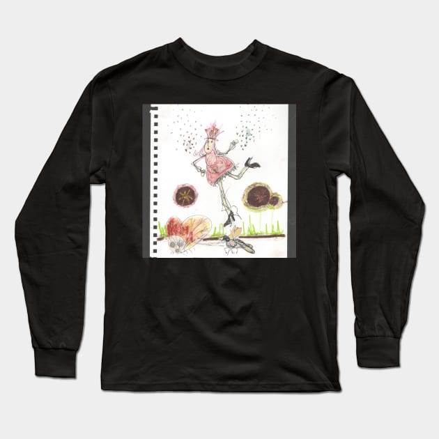 Fairy Finish Long Sleeve T-Shirt by cintclare